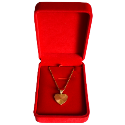 Kettingdoosje Velvet Rood