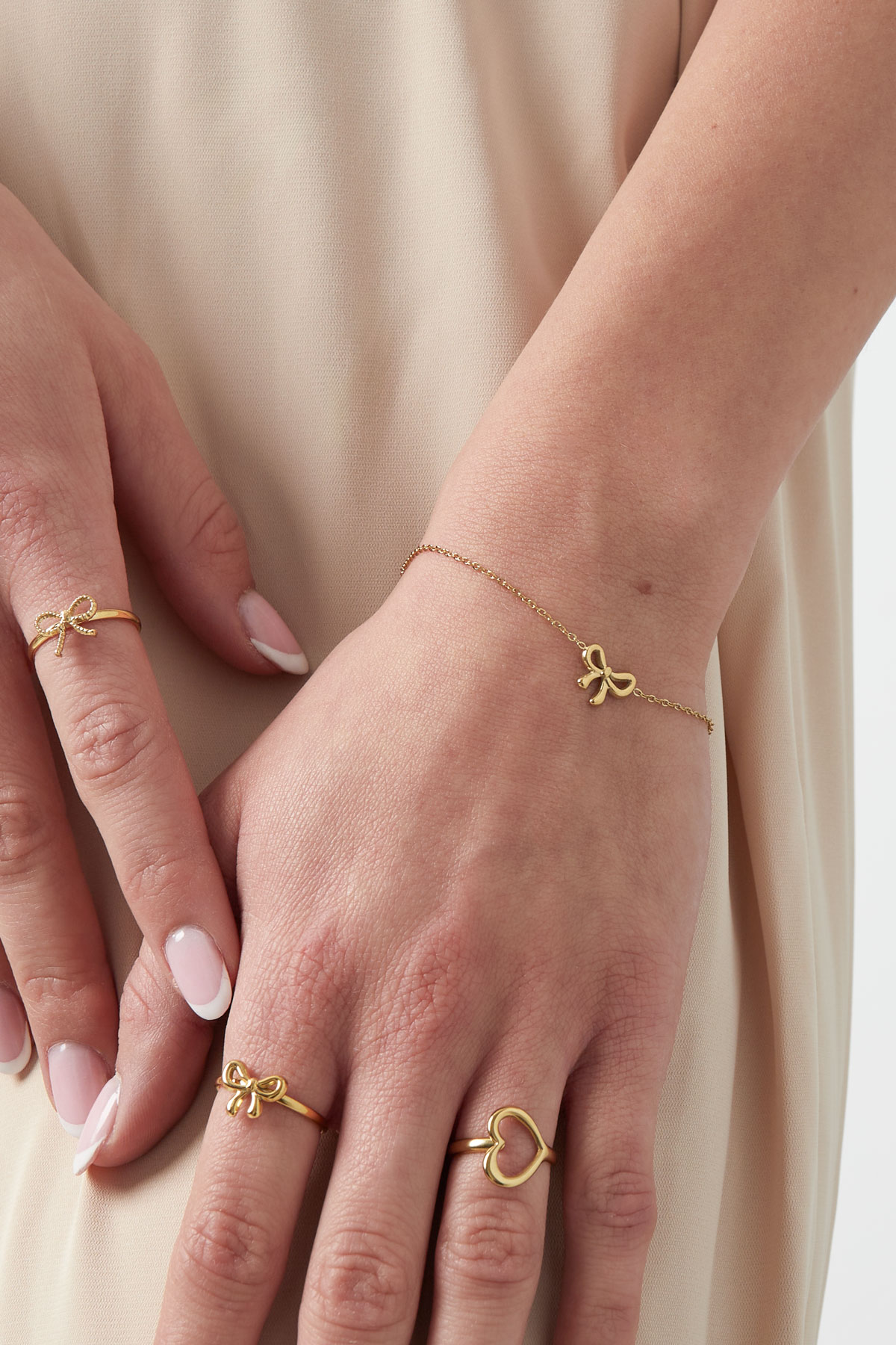 Armband Simple Bow met elegante strik