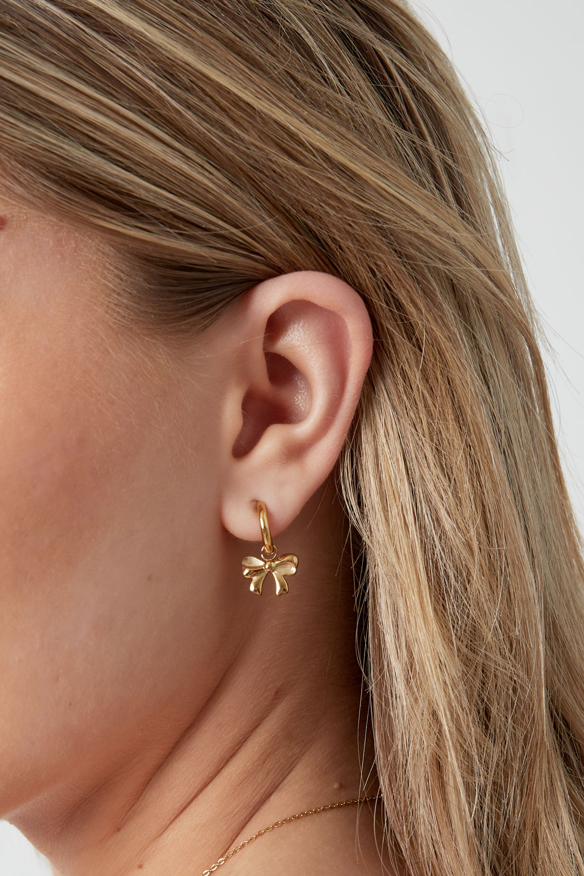 Oorbellen Strikje met charmant strikontwerp