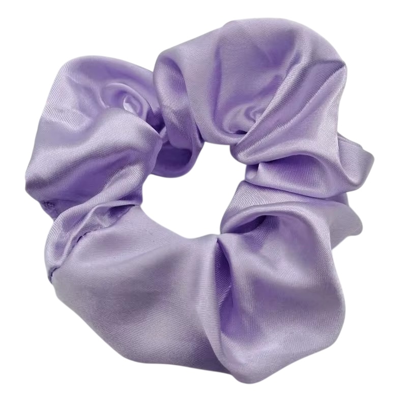 Scrunchie licht paars